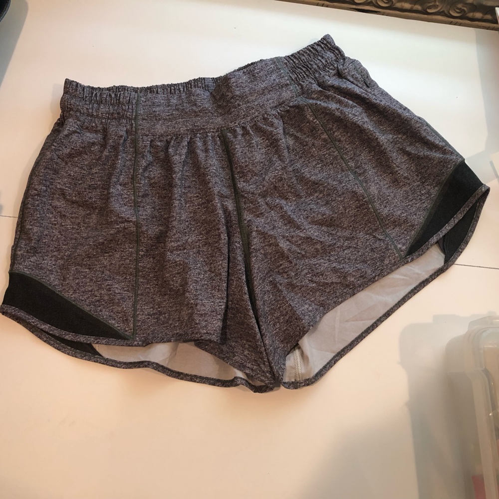 Lululemon Women’s tall 8 sports shorts